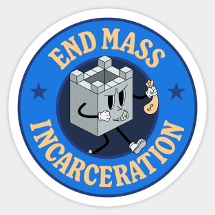 End Mass Incarceration Sticker